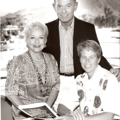 Jerry Benston, Mousie Powell and Ann Meyers Drysdale
